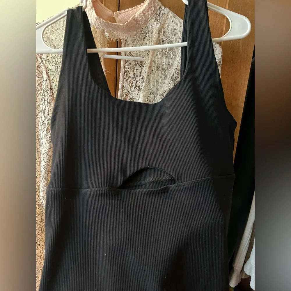 4. Abercrombie & Fitch Soft Black Bodysuit - Picture 2 of 5